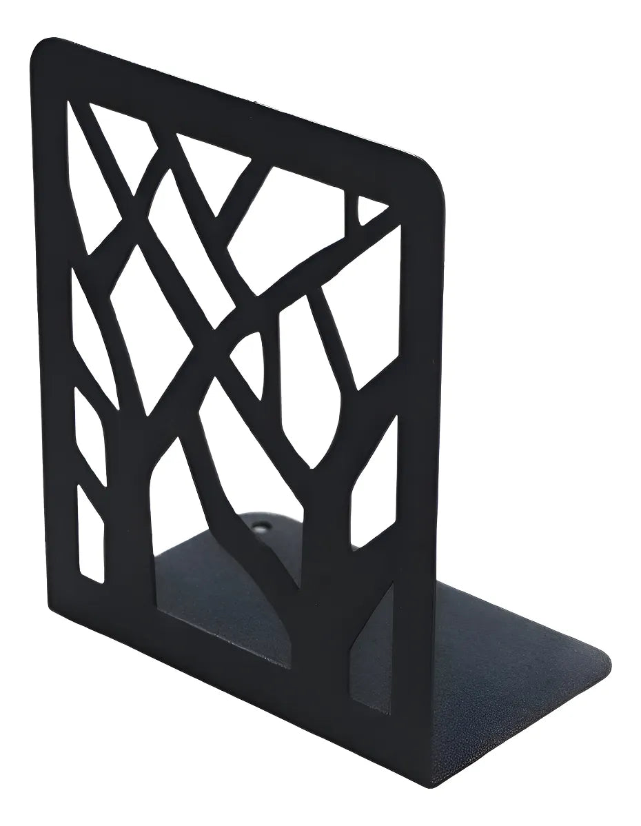 Sujetalibros, Soporte De Libros Metalico Diseño Arbol Seco
