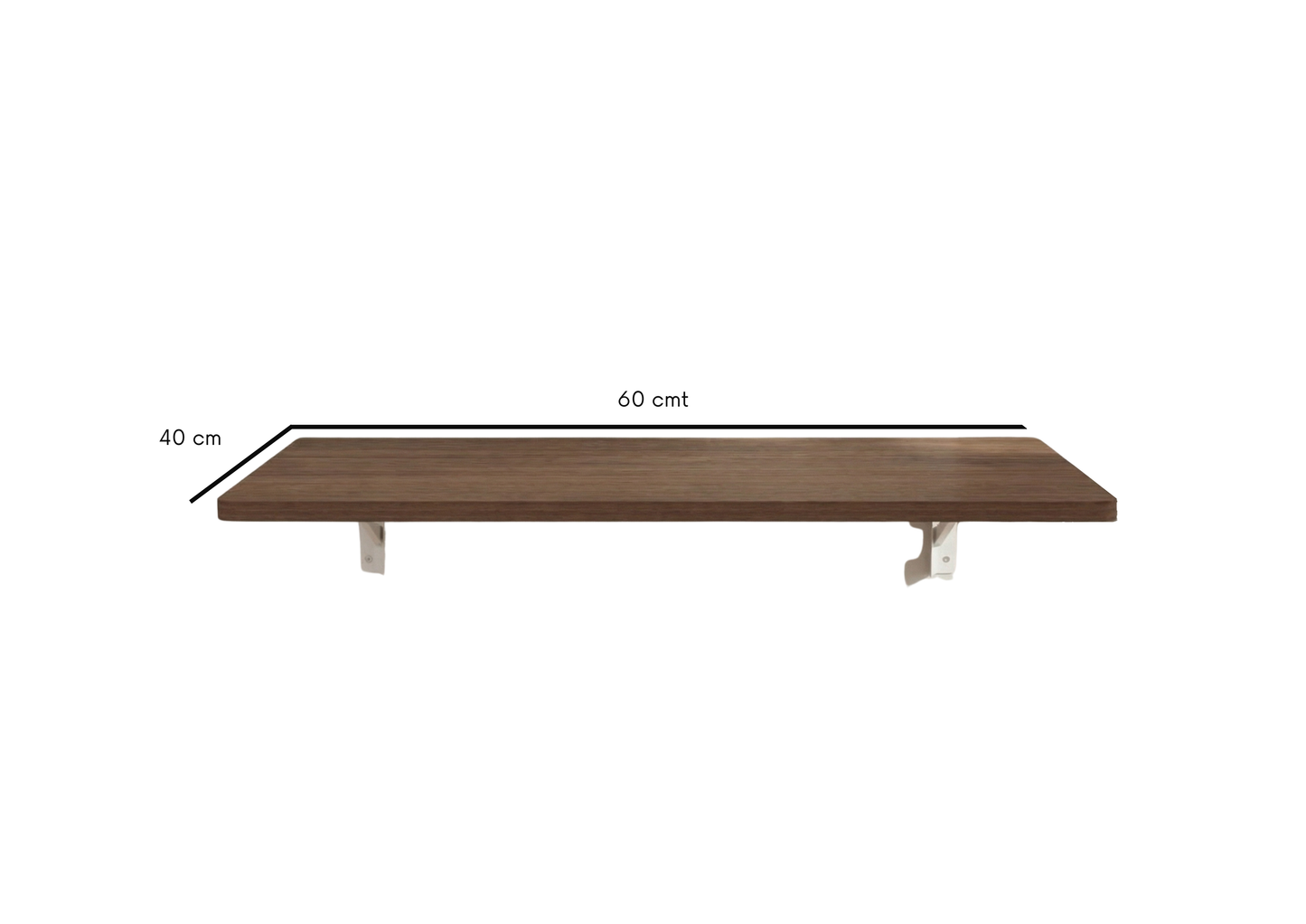Escritorio Plegable 60x40 cm – Ahorra Espacio, Ideal para Casa u Oficina