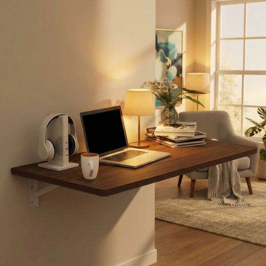Escritorio Plegable 60x40 cm – Ahorra Espacio, Ideal para Casa u Oficina